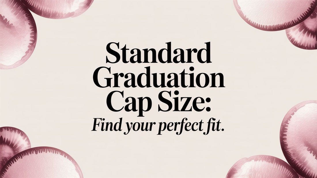 Standard graduation cap size Find your perfect fit