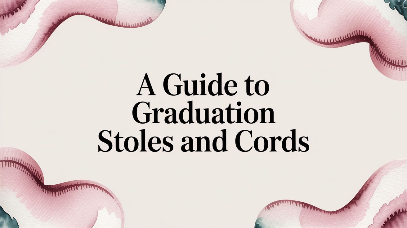 A Guide to Graduation Stoles and Cords