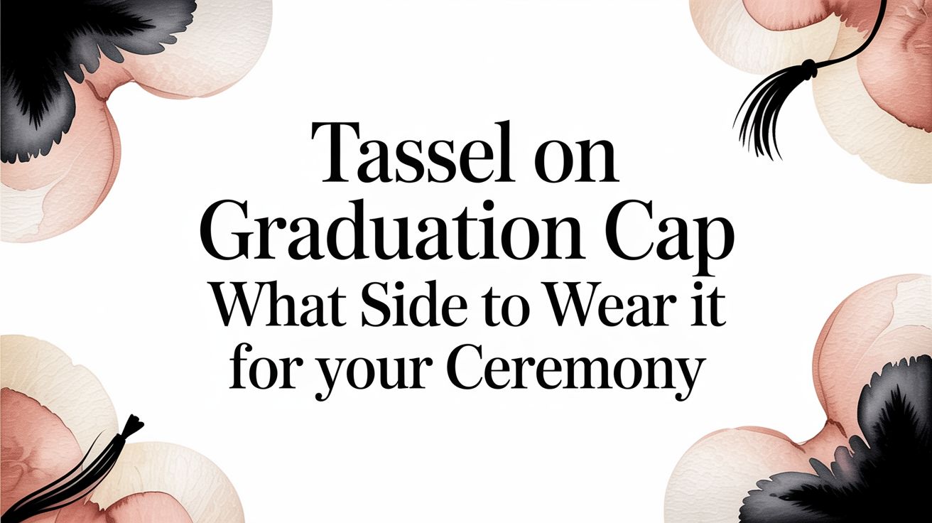 Tassel on Graduation Cap What Side to Wear It for Your Ceremony