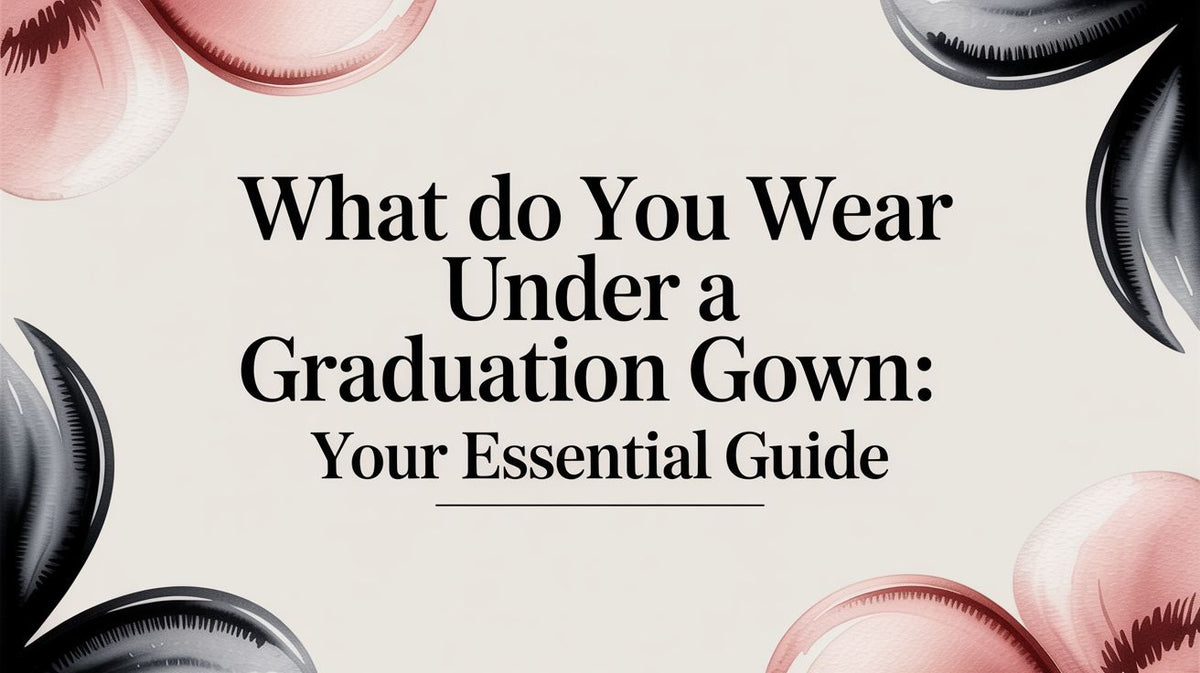 What Do You Wear Under a Graduation Gown: Your Essential Guide – Gradshop