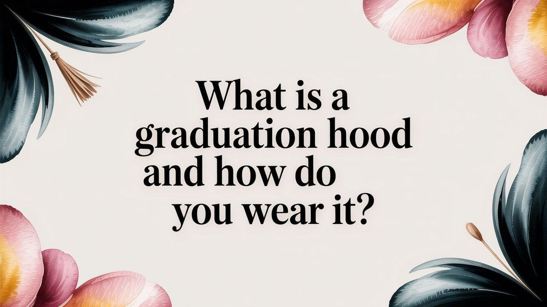 What Is a Graduation Hood and How Do You Wear It?