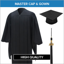 Masters Graduation Caps & Gowns for University