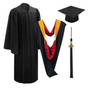 Bachelors Graduation Cap, Gown & Hood Packages for University