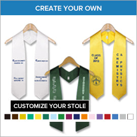 University & College Custom Graduation Stoles