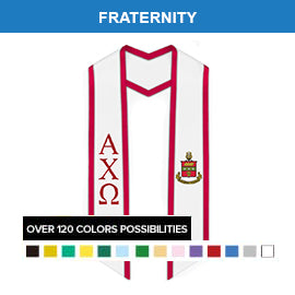 Fraternity Graduation Stoles - Greek Stoles & Sashes