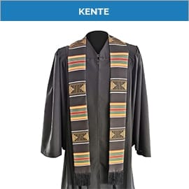 African Cloth Kente Graduation Stoles - Premium Kente Stoles