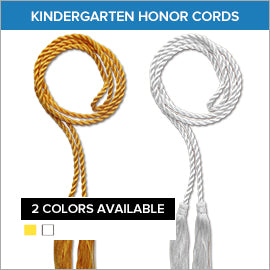 Kindergarten & Preschool Graduation Honor Cords