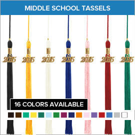 Junior High & Middle School Graduation Tassels
