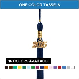 One Color Graduation Tassels