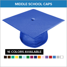 Junior High & Middle School Graduation Caps