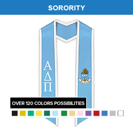 Sorority Graduation Stoles - Greek Stoles & Sashes