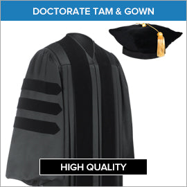 Doctoral Tam & Gown Packages, Academic Faculty Regalia