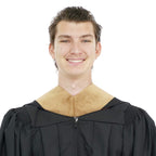 Deluxe Bachelors/Masters Hood - Drab Velvet, Royal Blue & White