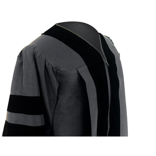 Classic doctor graduation gown
