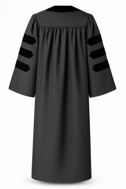 Classic Doctoral Tam & Gown - Academic Regalia