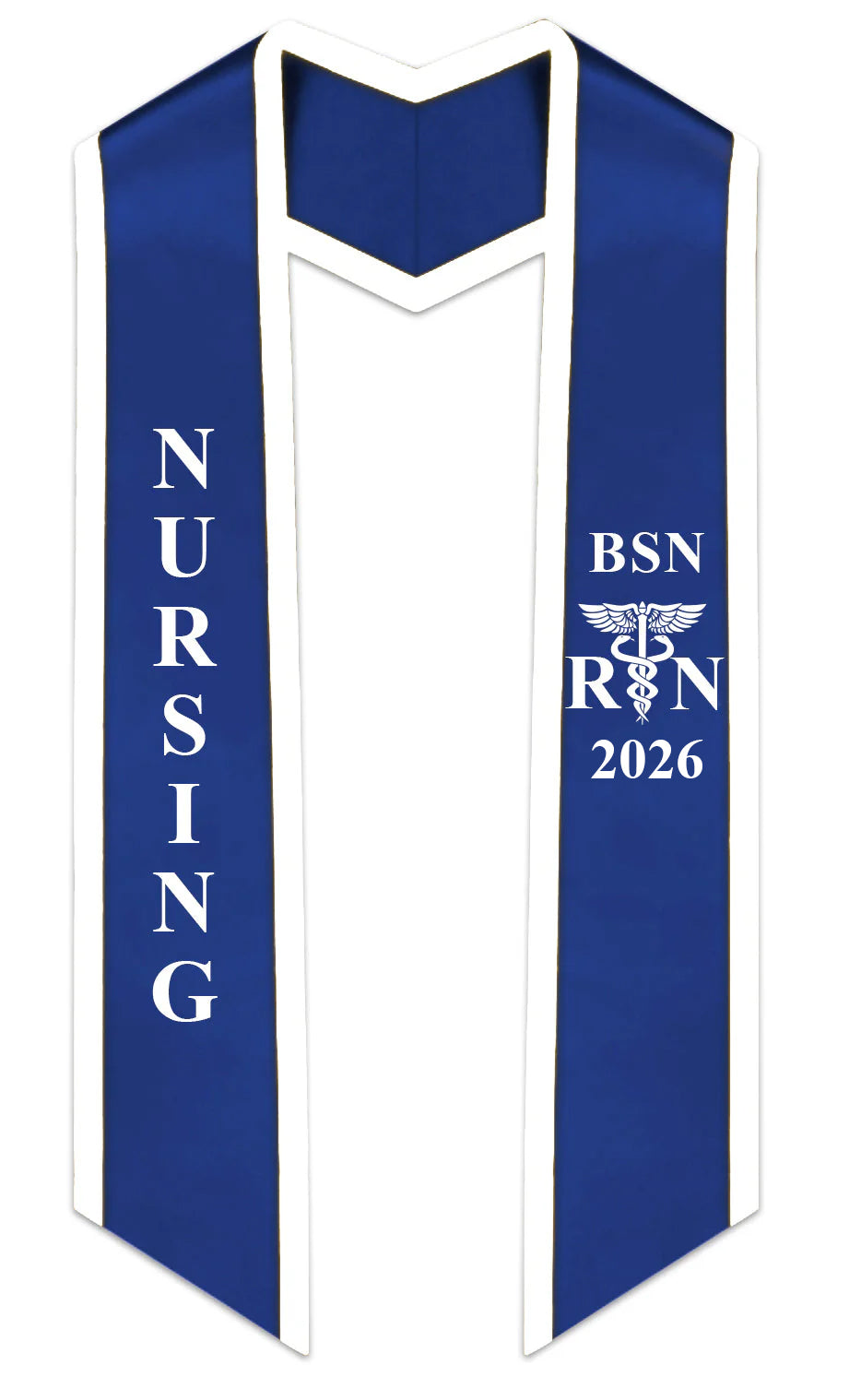 2026 BSN Nursing Graduation Stole with Trim