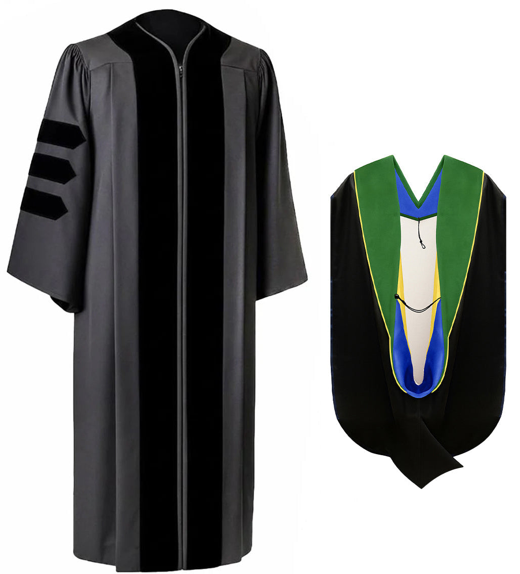 Classic Doctoral Gown & Hood Package