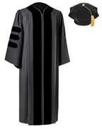 Classic Doctoral Tam & Gown - Academic Regalia