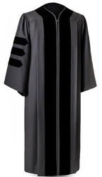Classic doctor graduation gown