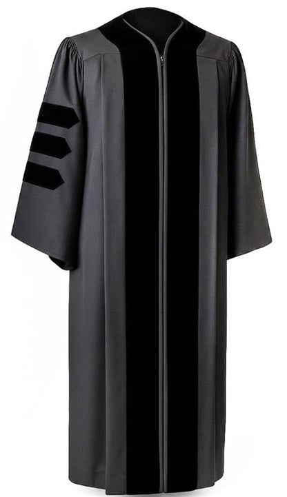 Classic doctor graduation gown