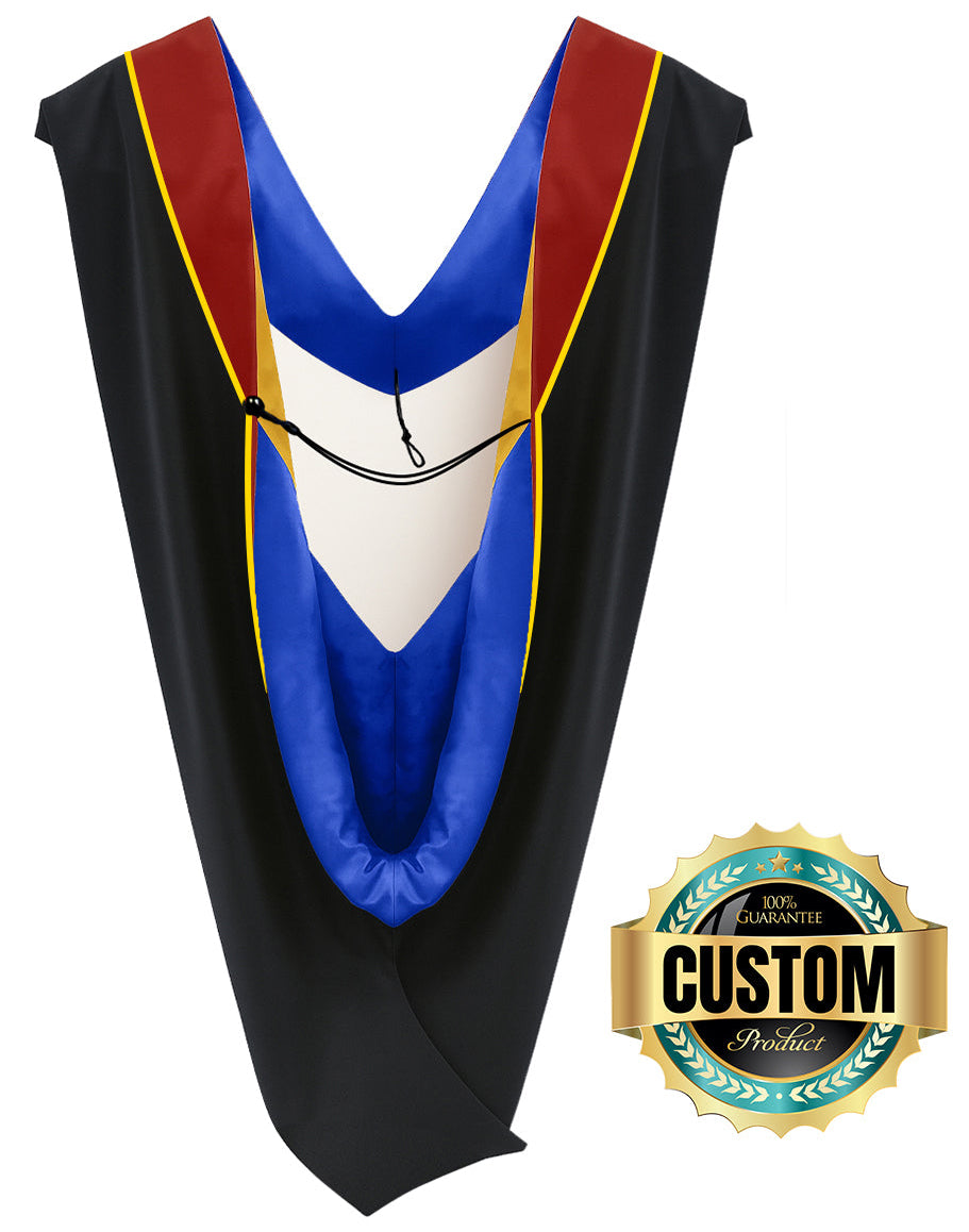 Deluxe Bachelors Academic Hood - CUSTOM YOUR OWN