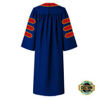 Custom Classic Doctoral Gown, Tam and Hood Package