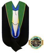 Deluxe Doctorate Hood - CUSTOM YOUR OWN