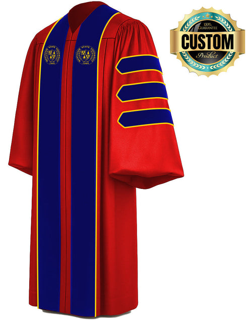 doctorate graduation dress Custom Doctoral Graduation Gown and Hood Package