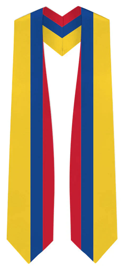 International Flag Graduation Stole