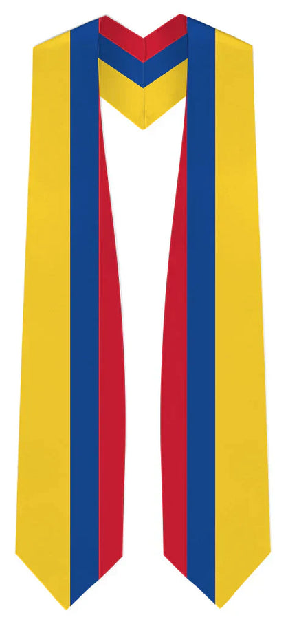 International Flag Graduation Stole