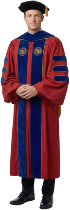 Custom Doctoral Graduation Tam, Gown & Hood Package Doctorate Regalia