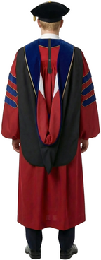Custom Doctoral Graduation Tam, Gown & Hood Package Doctorate Regalia