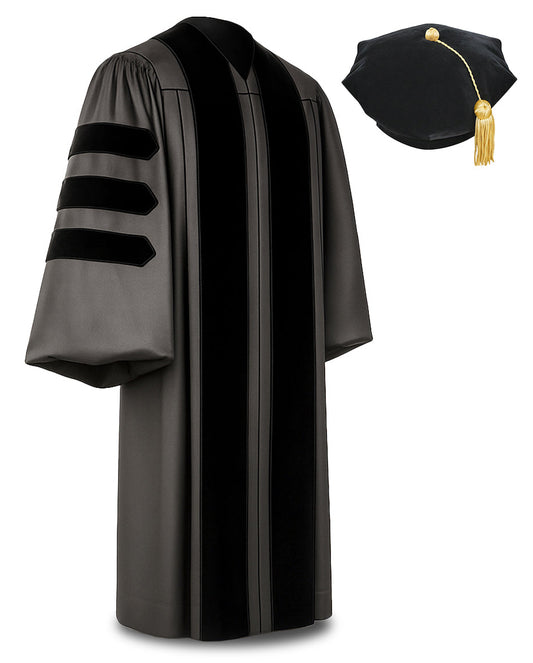 Deluxe Doctorate Tam & Gown Package