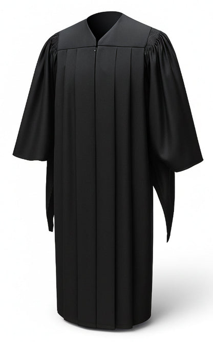 Deluxe Masters Graduation Gown