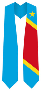 International Flag Graduation Stole