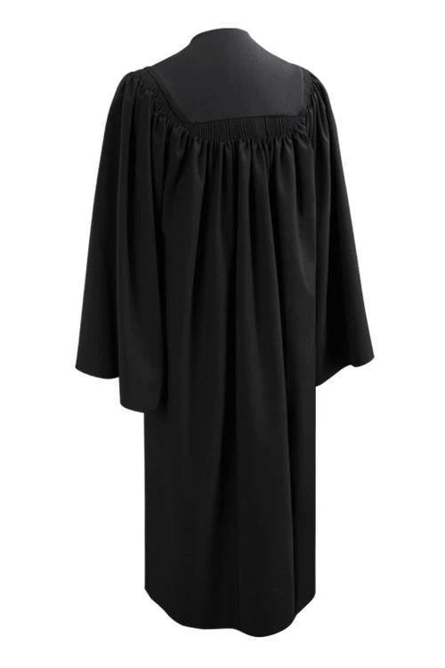 Deluxe Black Bachelors Academic Cap & Gown
