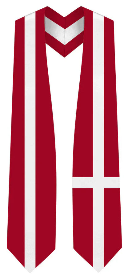 International Flag Graduation Stole