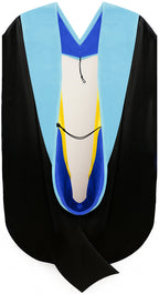 Doctor of Education Hood - Royal Blue & Gold