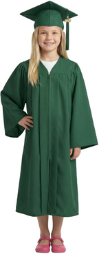 Matte Hunter Elementary Cap & Gown - Krieger Elementary School
