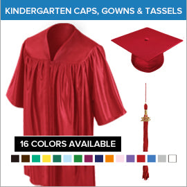 Kindergarten & Preschool Graduation Caps and Gowns