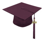 Matte Maroon Elementary Cap & Gown