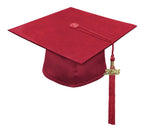 Matte Red Elementary Cap & Gown