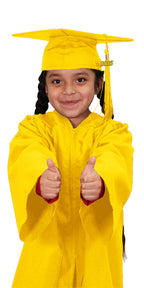 Matte Gold Kindergarten/Preschool Cap & Gown