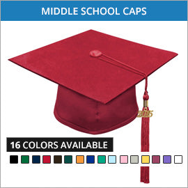 Junior High & Middle School Graduation Caps & Tassels