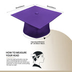 Matte Purple Elementary Cap