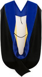 Phd Hood Royal Blue Velvet - Royal & Gold