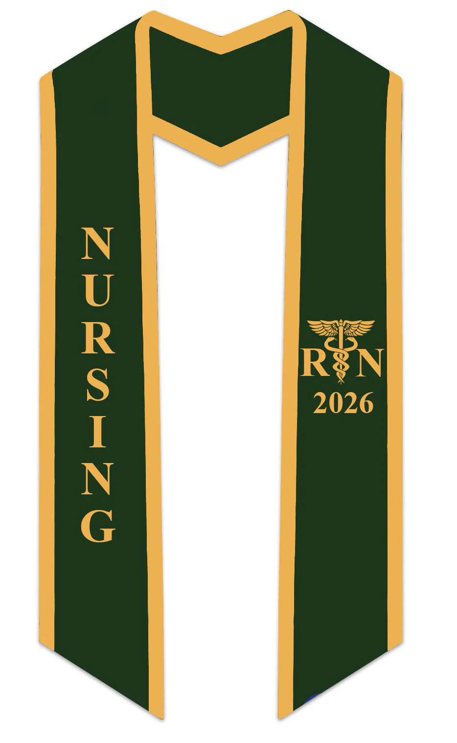 2026 RN Nursing Graduation Stole with Trim