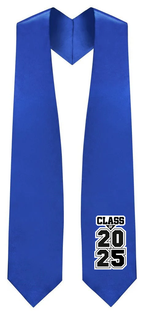 Royal Blue Ribbon In Graduation Royal Blue