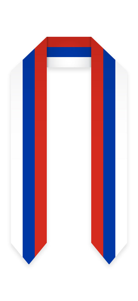 Russia Graduation Stole - Russian Flag Sash