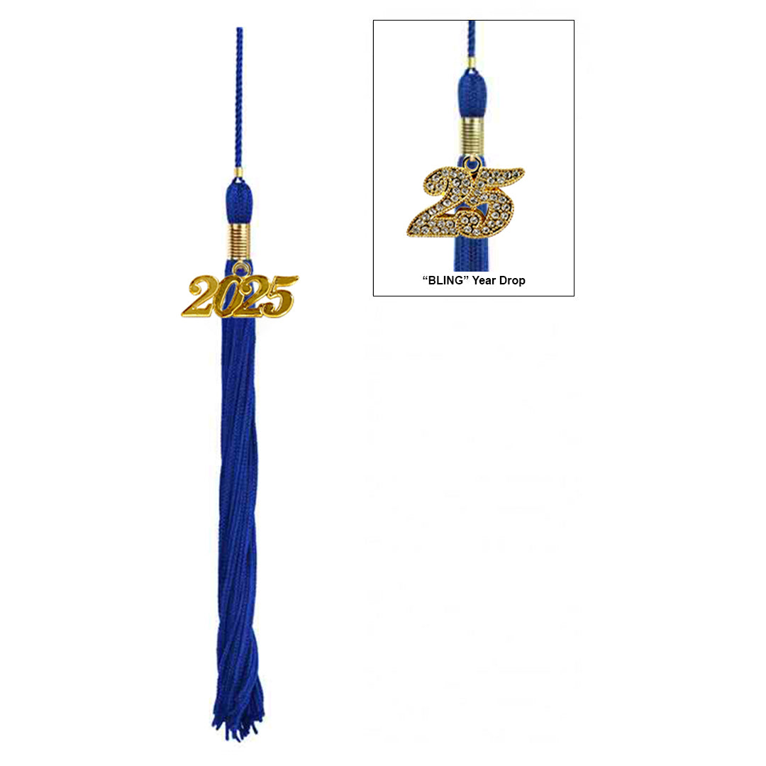 Shiny Royal Blue Kindergarten/Preschool Cap & Tassel